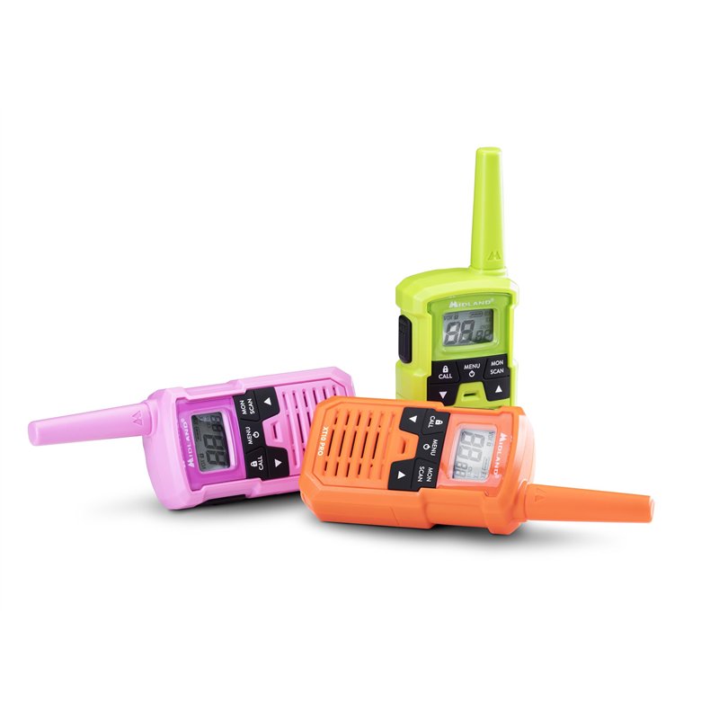 Midland BTX1 PRO doppio interfono moto bluetooth, coppia auricolari casco con cancellazione del rumore, comunicazione pilota pas