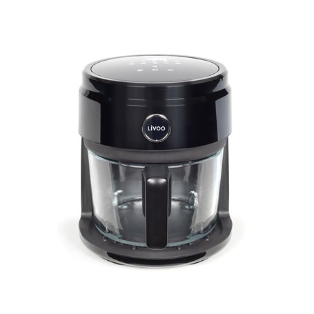 Livoo – Friteuse sans huile 3,5 L – 1400W, 8 programmes de cuisson, température réglable, 200 °C, minuterie