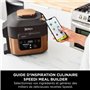 Ninja Speedi 10-en-1 Autocuiseur rapide, Air Fryer, Friteuse à air et Multicuiseur, 5.7L, Repas pour 4 en 15 minutes, Vapeur, Gr
