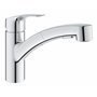 GROHE Eurosmart 3030510F Mitigeur d'évier de cuisine avec double pulvérisation extractible 1/2" Chromé