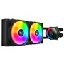 COUGAR GAMING | REFROIDISSEUR | POSEIDONELITE240AR - Éclairage ARGB - Radiateur en aluminium - Deux ventilateurs Cougar ARGB Vor