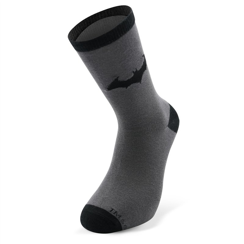 ABYSTYLE - DC COMICS Chaussettes noires et grises Batman