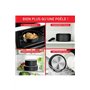 TEFAL INGENIO BLACK STONE SET 6 PIECES,POELE INDUCTION, revêtement antiadhésif, empilable, casserole, batterie cuisine