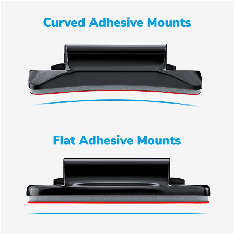 Image secondaire de Sametop Adhésif Fixation Attache 3M Autocollant Support Sticker Boucles Vis Accessoires Compatible avec GoPro Hero 13 12 11 10 M