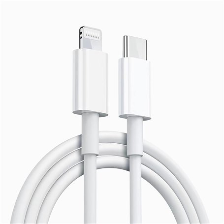 MilnoTech Câble USB C 1M - Charge Rapide [Certifié MFi] pour iPhone 14/13/13PRO/12/12 PRO Max/12 Mini/11/11PRO/XS/XR/X/8/8Plus/i