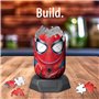 Ravensburger - Puzzle 3D Hylkies - Édition Marvel - Figurine n°9 Spiderman - Adultes et Enfants - 54 pièces numérotées à Assembl