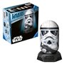 Ravensburger - Puzzle 3D Hylkies - Édition Star Wars - Figurine n°6 Stormtrooper - Adultes et Enfants - 54 pièces numérotées à A