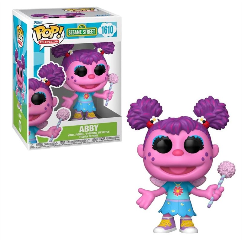 Funko Pop! TV: SS - Abby Cadabby - Sesame Street - Figurine en Vinyle à Collectionner - Idée de Cadeau - Produits Officiels - Jo