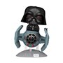 Funko Pop! Rides Deluxe: Star Wars Darkside - TIE Advanced X1 with Darth Vader - Dark Vador - Figurine en Vinyle à Collectionner