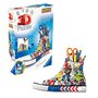Ravensburger - Puzzle 3D Sneaker - Sonic - Pot à Crayons - A partir de 8 Ans - 108 pièces numérotées à Assembler sans Colle - Ac