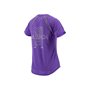 New Balance T-Shirt à Manches Courtes pour Femme Valencia Marathon Violet