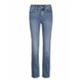 VERO MODA Jean Coupe Droite VMFLASH Taille Moyenne Straight Fit Jeans Medium Blue Denim XL 32 Medium Blue Denim XL / L32