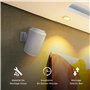 Sound bass ERA100 Lot de 2 Supports de Montage Mural, inclinables et pivotants, Blanc, Double (2 pièces), Compatible avec Sonos