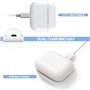 USB-C Boîtier de Charge Compatible avec Air pod 3rd Génération, Remplacement Original de Type-C Boîtier Recharge sans Fil,Étui d