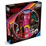 Ravensburger - Puzzle rond 500 pièces - Phénomènes surnaturels / Stranger Things - Adultes et enfants dès 10 ans - Puzzle de qua