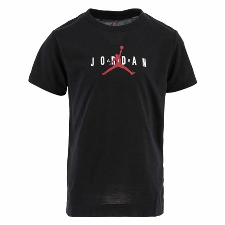 Jordan Nike T-Shirt M/c Noir/Rouge 85B922 Noir/Rouge 4-5 Anni