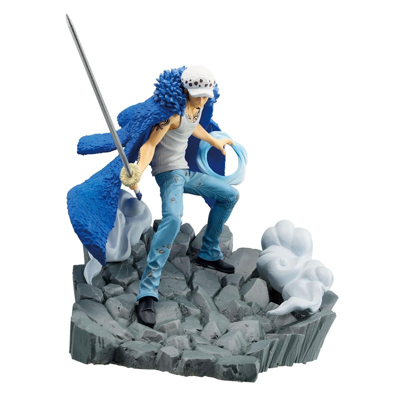 Statue De Trafalgar Law avec Katana 11 Cm
