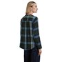 STREET ONE A344959 Chemisier à Carreaux, Vert Sapin, 48 Femmes T-Shirt, Multicolore