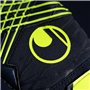 uhlsport Gants de Gardien de But de Football Prediction Soft Pro, Marine/Blanc/Jaune Fluo, 6