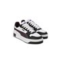 PUMA Carina Street, Baskets Femme, White Midnight Plum Black Purple, 37 EU