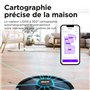 Shark Matrix Plus 2-en-1 Robot aspirateur-balai avec cartographie LiDAR, nettoyage matriciel pour moquette, sols durs et poils,