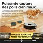 Shark Matrix Plus 2-en-1 Robot aspirateur-balai avec cartographie LiDAR, nettoyage matriciel pour moquette, sols durs et poils,