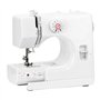 QWORK® Machine à Coudre pour Débutant - 12 Programmes de Points - Vitesse Réglable - Bras Libre - Lumière de Couture LED