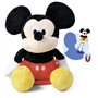 Simba 6315870460 Disney - Peluche Mickey Mouse - Épaules - 12 cm - Peluche magnétique à emporter - Jouet pour Fans et Enfants à