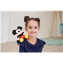 Simba 6315870460 Disney - Peluche Mickey Mouse - Épaules - 12 cm - Peluche magnétique à emporter - Jouet pour Fans et Enfants à