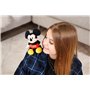 Simba 6315870460 Disney - Peluche Mickey Mouse - Épaules - 12 cm - Peluche magnétique à emporter - Jouet pour Fans et Enfants à