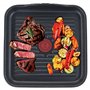 Tefal Selection Poêle à griller 26 x 26 cm, revêtement en titane anti-adhésif, indicateur de température Thermo-Spot, Advanced I