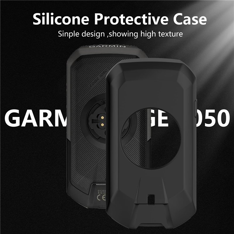 Image secondaire de CAUHENYEE Coque pour Garmin Edge 1050 avec 2 Films de Protection d'écran en TPU, GPS, Ordinateur de vélo, Accessoires de Protect