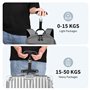 Blendura Pese Bagages de Voyage Pese Numérique pour Bagages, Balance Portable Pese Valise de Voyage, Balance Valise Tare Fonctio