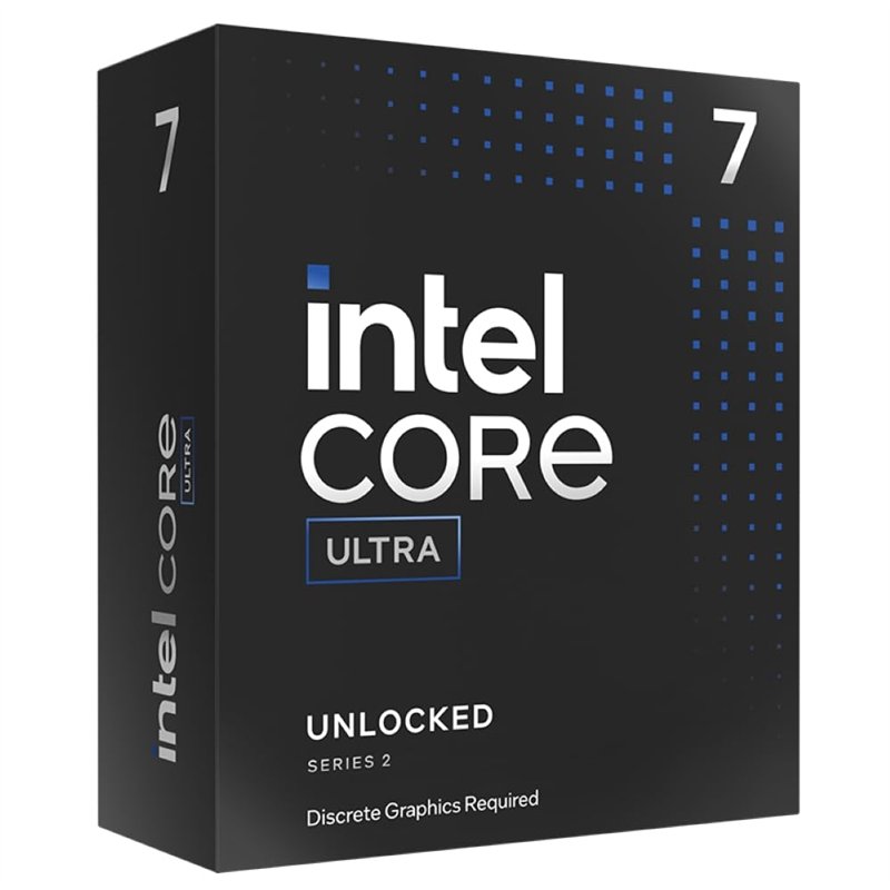 Intel® Core™ Ultra 7 265KF processeur pour PC de Bureau 20 cœurs (8 P-Cores + 12 E-Cores) jusqu'à 5,5 GHz