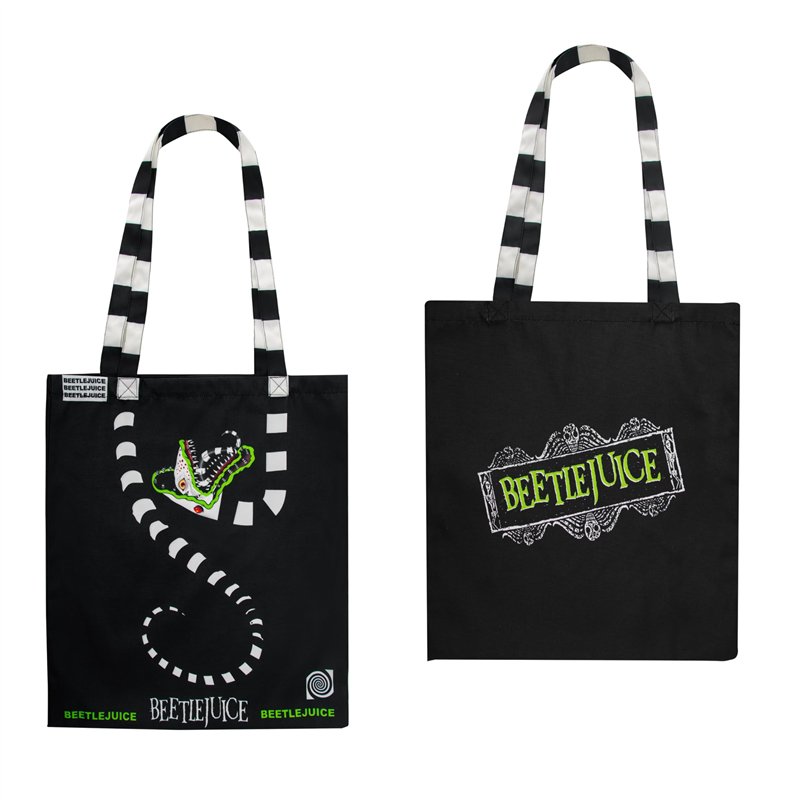 Cinereplicas Beetlejuice - Tote Bag Ver des Sables - 42 * 38cm - Licence Officielle