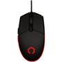 Konix Souris Gaming Filaire Arcane 70 g pour PC - 4 Niveaux DPI - Revêtement en Caoutchouc - Câble tressé - Éclairage LED Arc-en