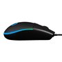 Konix Souris Gaming Filaire Arcane 70 g pour PC - 4 Niveaux DPI - Revêtement en Caoutchouc - Câble tressé - Éclairage LED Arc-en