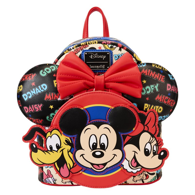 Loungefly Disney Mickey et ses amis Mini sac à dos classique
