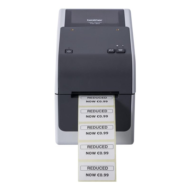 Image secondaire de Brother TD-2320D203 - Imprimante d'étiquettes réseau de Bureau 2 Pouces