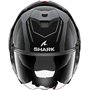 SHARK, Casque Moto Modulable OXO RYDGER Anthracite Blue Black ABK, M