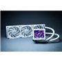 ROG Ryujin III 360 ARGB Extreme White Edition AIO Cooler with Asetek Gen8 V2 Pump; Thickened Magnetic Fans; 3.5" LCD for Hardwar