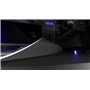 ENDORFY Crystal Black XL Tapis de Souris XXL 900x400 mm, Guide de Souris Lisse, Bord imprimé, Base en Caoutchouc antidérapant, D