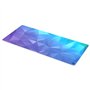 ENDORFY Crystal Blue XL Tapis de Souris XXL 900 x 400 mm, Guide de Souris Lisse, Bord imprimé, Base en Caoutchouc antidérapant, 