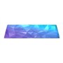 ENDORFY Crystal Blue XL Tapis de Souris XXL 900 x 400 mm, Guide de Souris Lisse, Bord imprimé, Base en Caoutchouc antidérapant, 