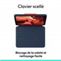 Logitech Rugged Combo 4, étui clavier de protection pour iPad (10e génération et A16) avec Smart Connector et clavier résistant 