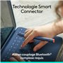 Logitech Rugged Combo 4, étui clavier de protection pour iPad (10e génération et A16) avec Smart Connector et clavier résistant 