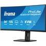 iiyama XUB3497WQSNP-B1, 34", VA, 3440x1440/120Hz, 2HDMI/1DP/1USBC, Has, RJ45, PD95W, KVM