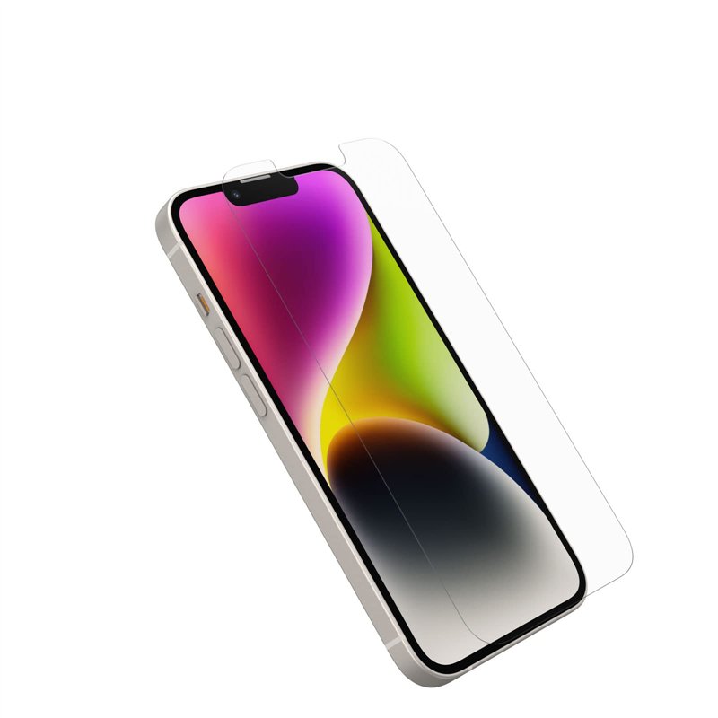 OtterBox Glass Protecteur d'écran pour iPhone 16e, 14, 13, 13 Pro, Verre trempé, protection contre les chutes pour une protection