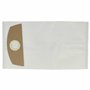 vhbw 5x Sacs compatible avec Flex VC6 L MC 18.0, VC 6 L MC aspirateur - microfibre non tissée, 36cm x 20cm blanc