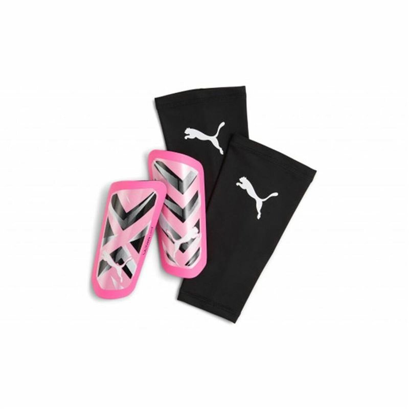 Protège-tibias de football Puma ultra léger rose - Marque : Puma - EAN : 4067981503377 - Taille S